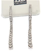 Earrings Davite & Delucchi Woman in Gold Diamante 1.06 Ct BB009787 - BB009787